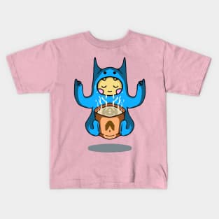 Meditation Coffee Kids T-Shirt